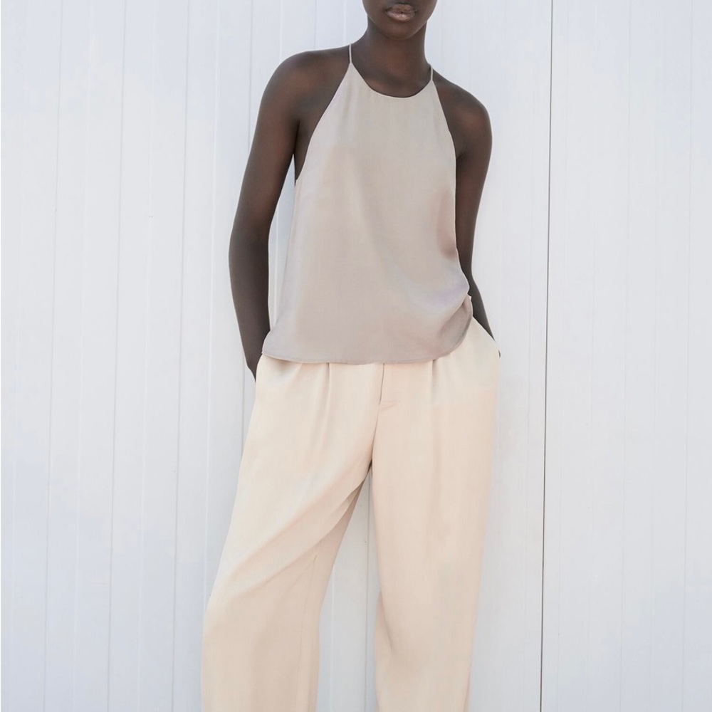 Zara Racer Back Top